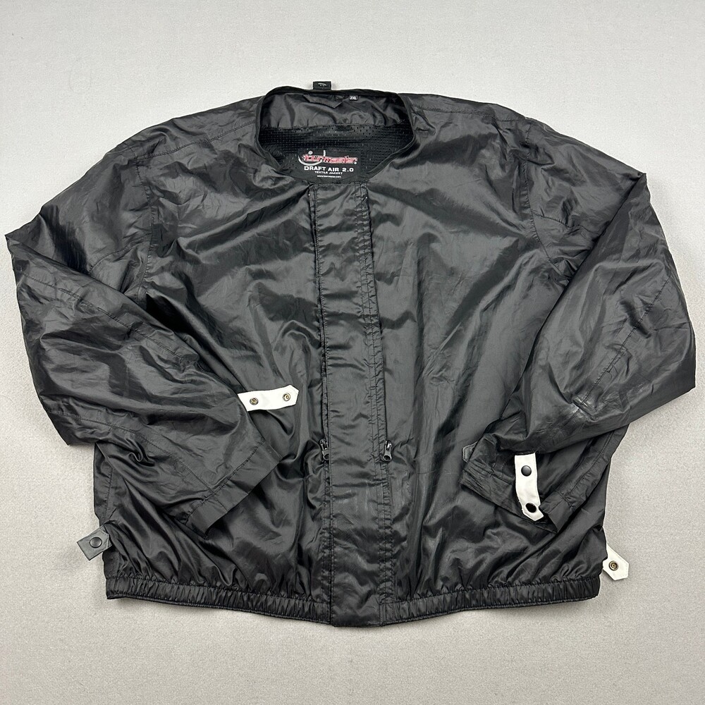 Tourmaster Jacket Liner Men 2XL Black Draft Air 2.0 Motorcycle Windproof XXL